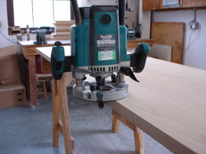 Cutting one of the 15 edge profile we offer