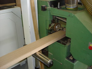 This cleans each of the four rough edges